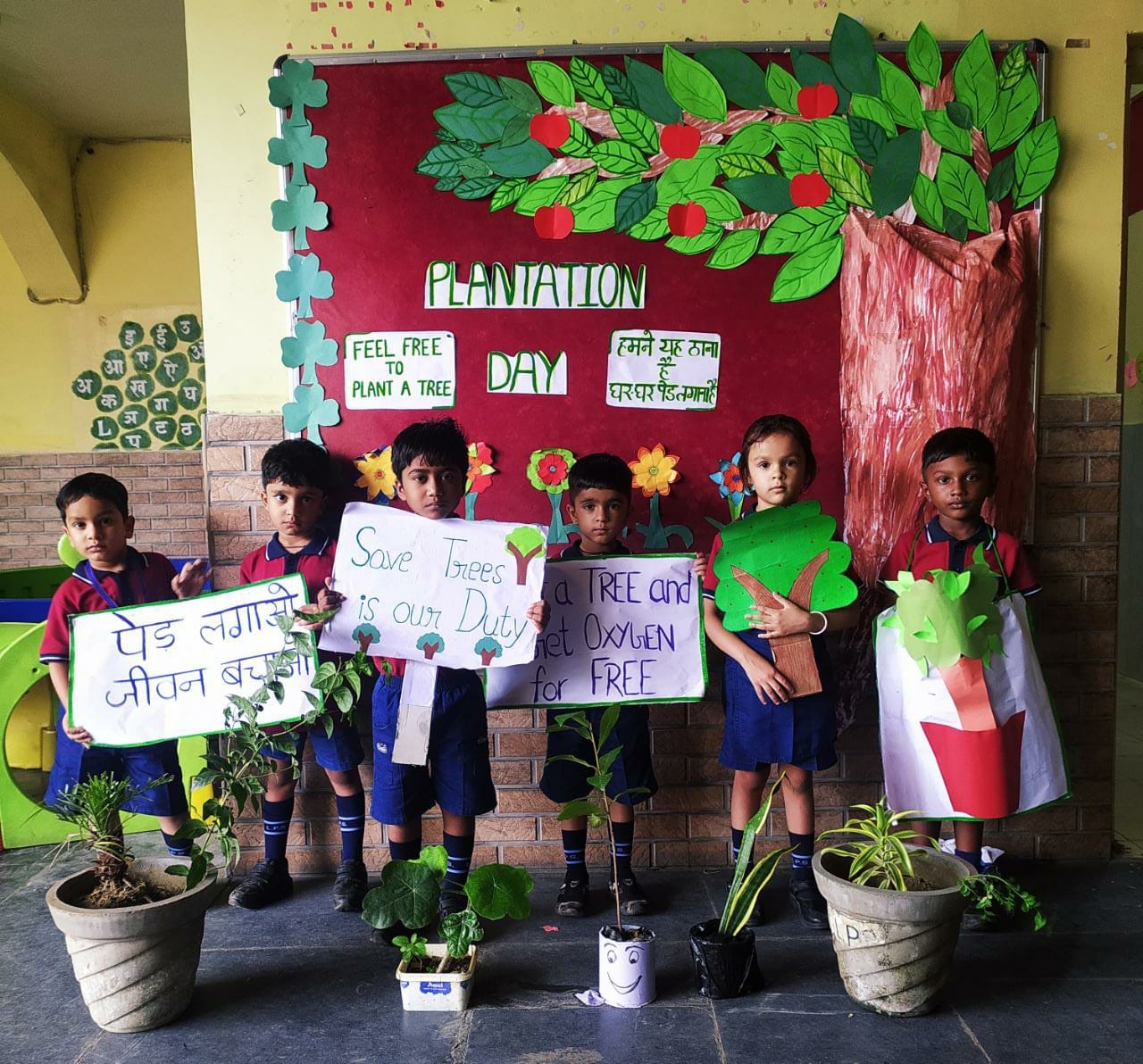 Plantation & Green Colour Day Celebration